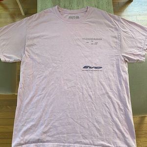 Pink Graphic Post Malone Hollywood is Bleeding Tour Tee-Shirt Medium